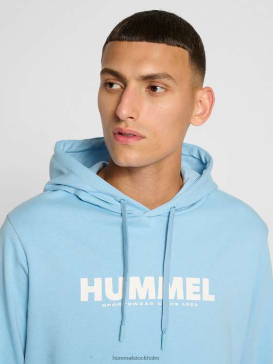 se Hummel män hmllegacy hoodie med logotyp LL40V963 \"luvtröja\"