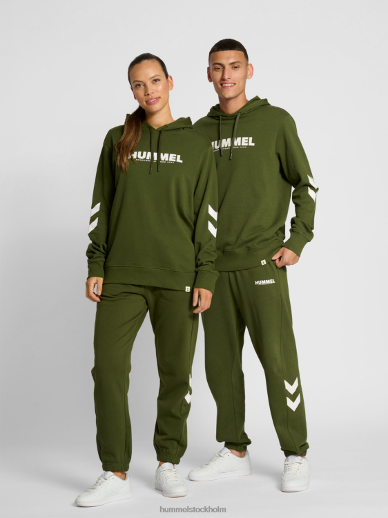se Hummel män hmllegacy hoodie med logotyp LL40V978 "luvtröja"