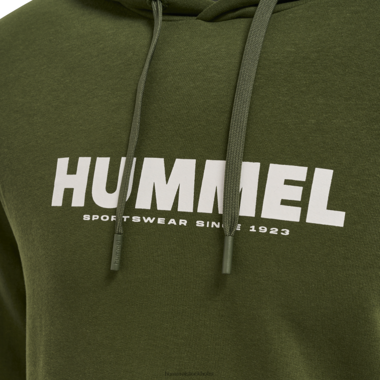se Hummel män hmllegacy hoodie med logotyp LL40V978 \"luvtröja\"