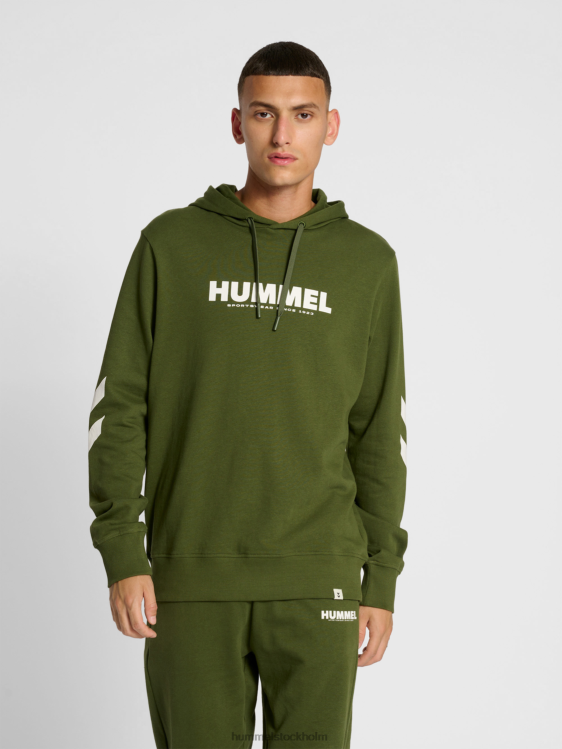 se Hummel män hmllegacy hoodie med logotyp LL40V978 \"luvtröja\"