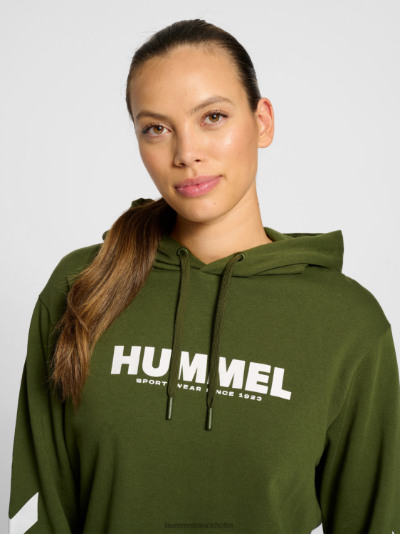 se Hummel män hmllegacy hoodie med logotyp LL40V978 \"luvtröja\"