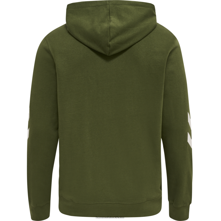 se Hummel män hmllegacy hoodie med logotyp LL40V978 \"luvtröja\"
