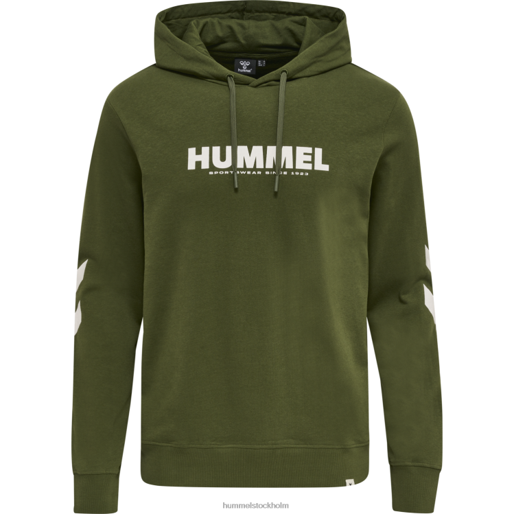 se Hummel män hmllegacy hoodie med logotyp LL40V978 \"luvtröja\"