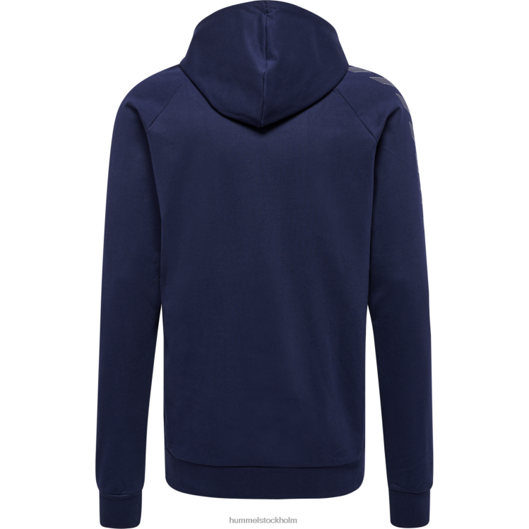 se Hummel män hmlmove grid hoodie i bomull LL40V1078 \"huvtröja i bomullsblandning\"