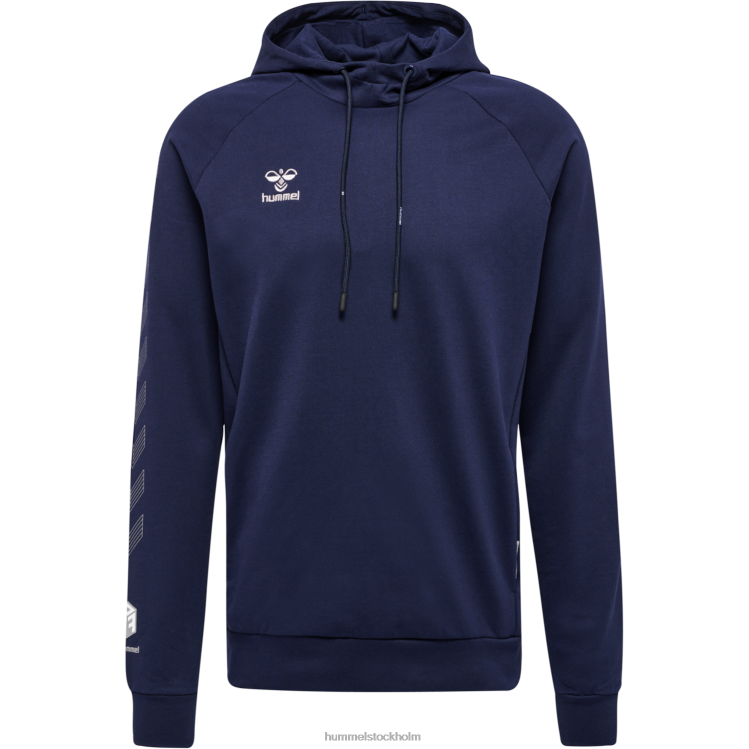 se Hummel män hmlmove grid hoodie i bomull LL40V1078 \"huvtröja i bomullsblandning\"