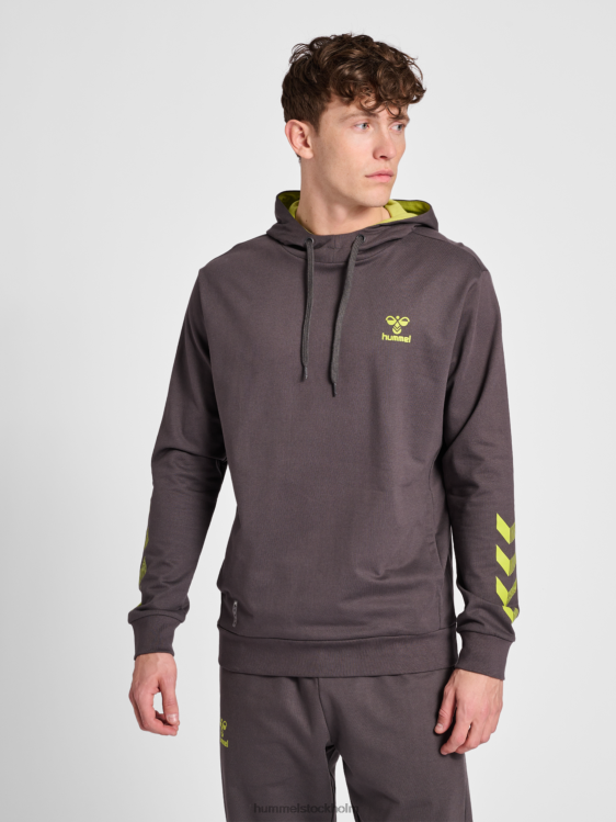 se Hummel män hmloffgrid hoodie i bomull LL40V697 \"luvtröja\"