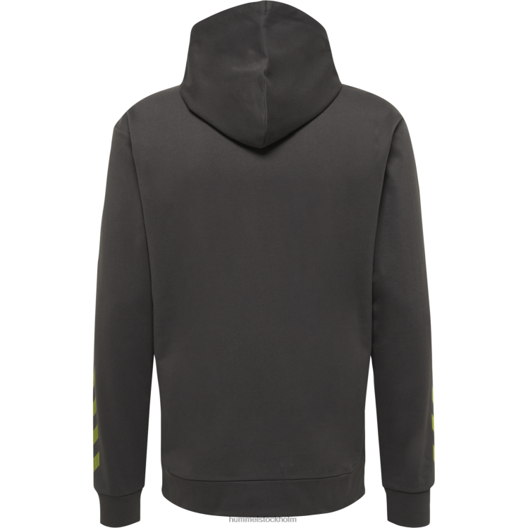 se Hummel män hmloffgrid hoodie i bomull LL40V697 \"luvtröja\"