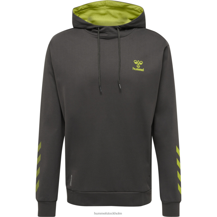 se Hummel män hmloffgrid hoodie i bomull LL40V697 \"luvtröja\"