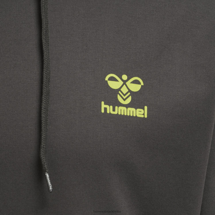 se Hummel män hmloffgrid hoodie i bomull LL40V697 \"luvtröja\"