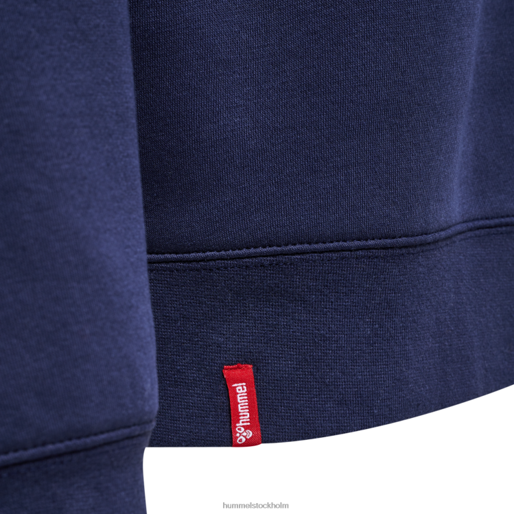 se Hummel män hmlröd tung hoodie LL40V604 \"luvtröja\"