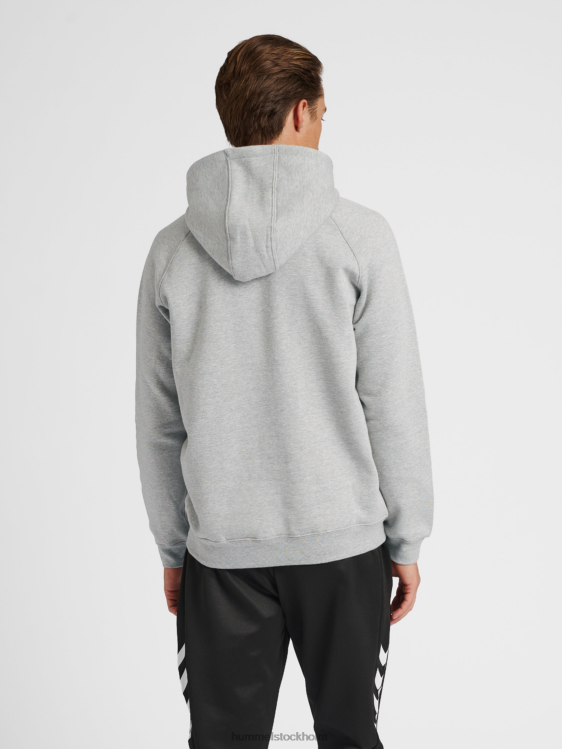 se Hummel män hmlröd tung hoodie LL40V886 \"luvtröja\"