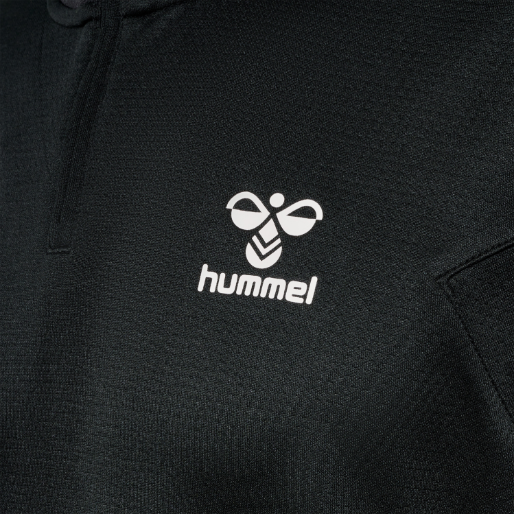 se Hummel män hmlstaltisk poly halv zip l/s LL40V98 \"halv dragkedja\"