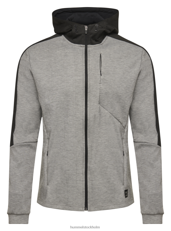 se Hummel män hmltropper hoodie med dragkedja LL40V1271 \"huvtröja med dragkedja\"