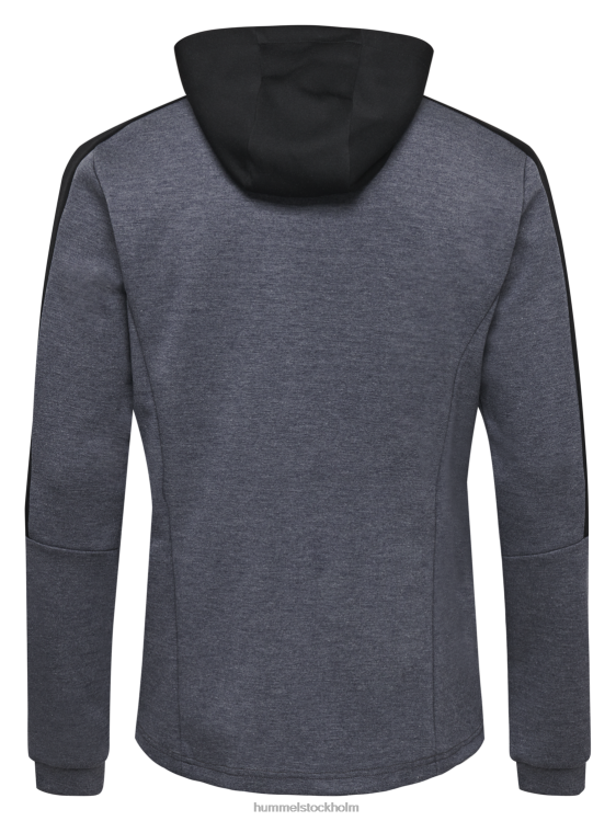 se Hummel män hmltropper hoodie med dragkedja LL40V1638 \"huvtröja med dragkedja\"