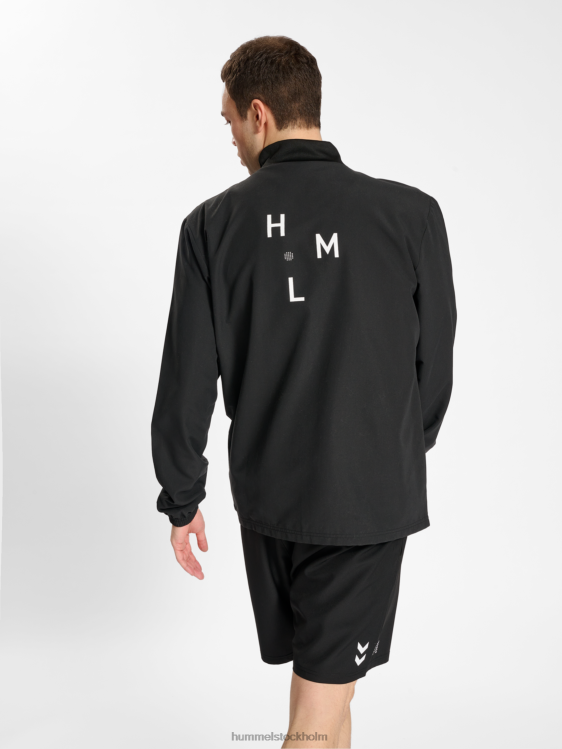 se Hummel män hmlcourt vävd jacka LL40V174 \"jacka med dragkedja\"