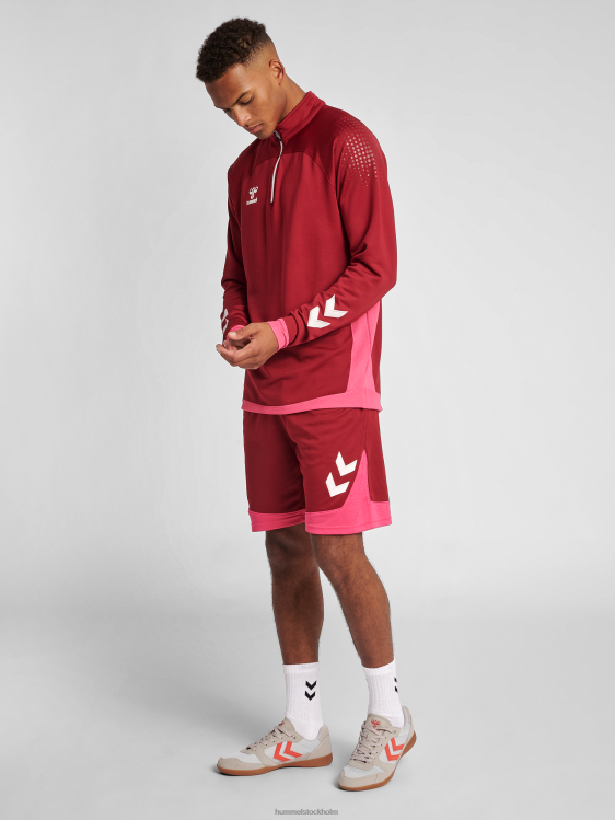se Hummel män hmllead halv zip LL40V1283 \"jacka med halv dragkedja\"