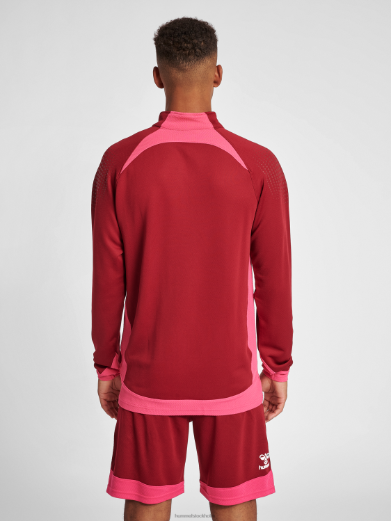se Hummel män hmllead halv zip LL40V1283 \"jacka med halv dragkedja\"