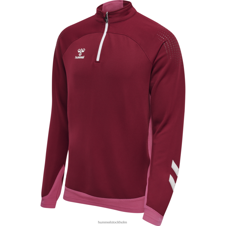 se Hummel män hmllead halv zip LL40V1283 \"jacka med halv dragkedja\"