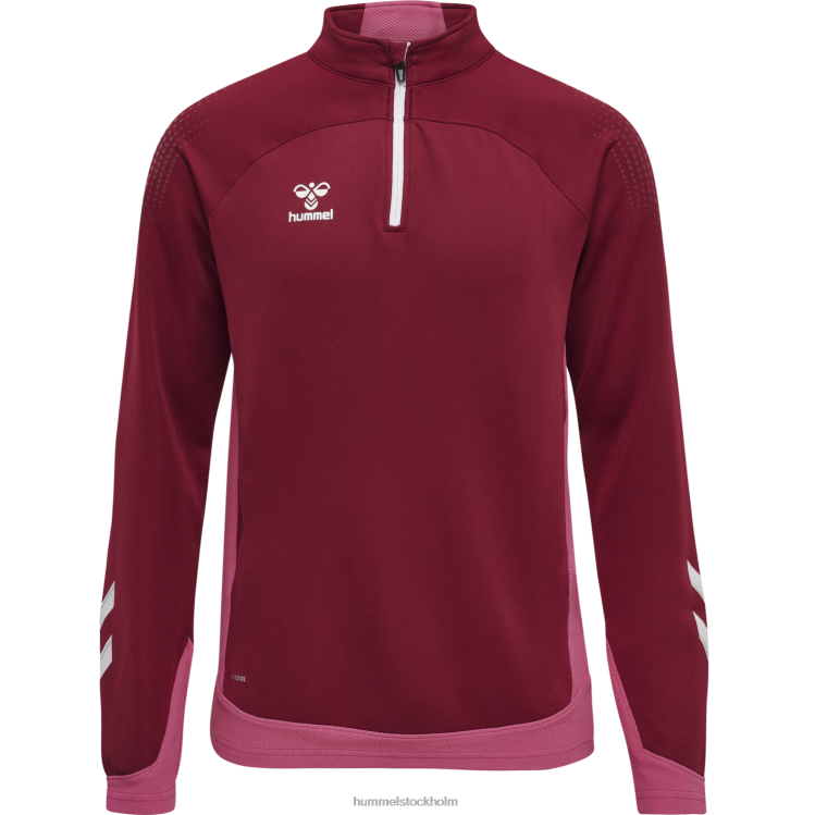 se Hummel män hmllead halv zip LL40V1283 \"jacka med halv dragkedja\"