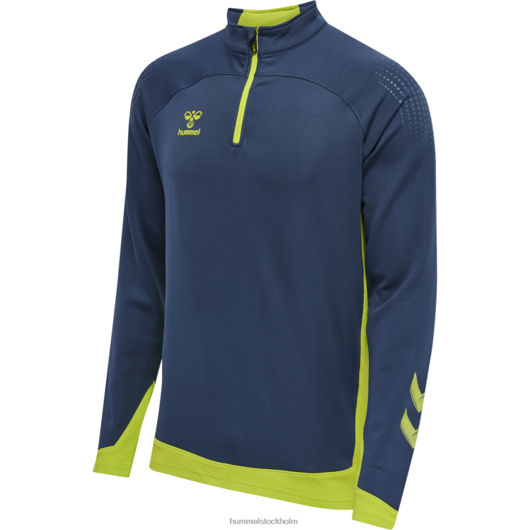 se Hummel män hmllead halv zip LL40V1315 \"jacka med halv dragkedja\"