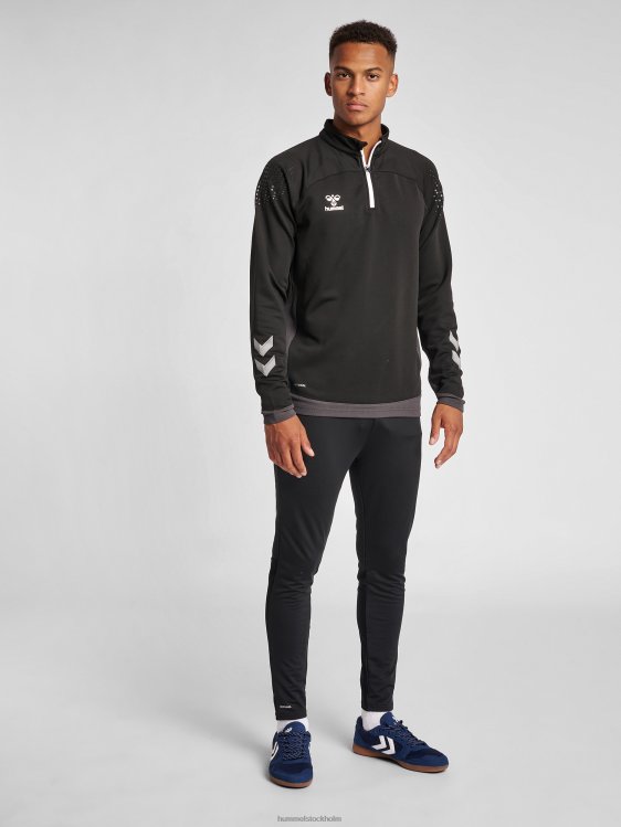 se Hummel män hmllead halv zip LL40V1416 \"jacka med halv dragkedja\"