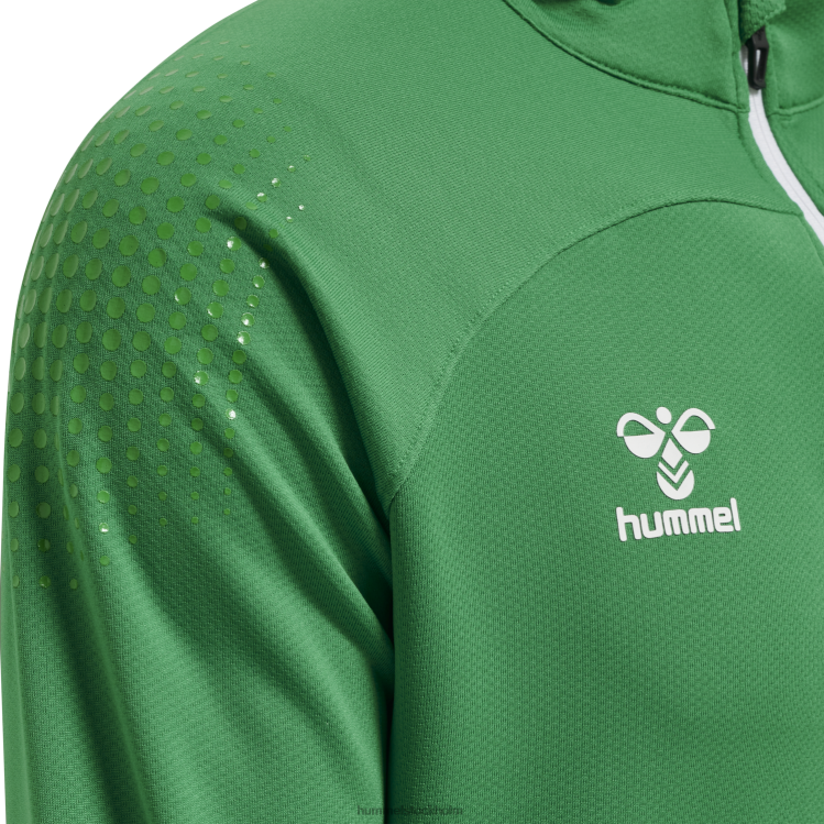se Hummel män hmllead halv zip LL40V1572 \"jacka med halv dragkedja\"