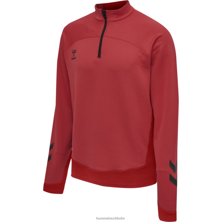 se Hummel män hmllead halv zip LL40V1608 "jacka med halv dragkedja"