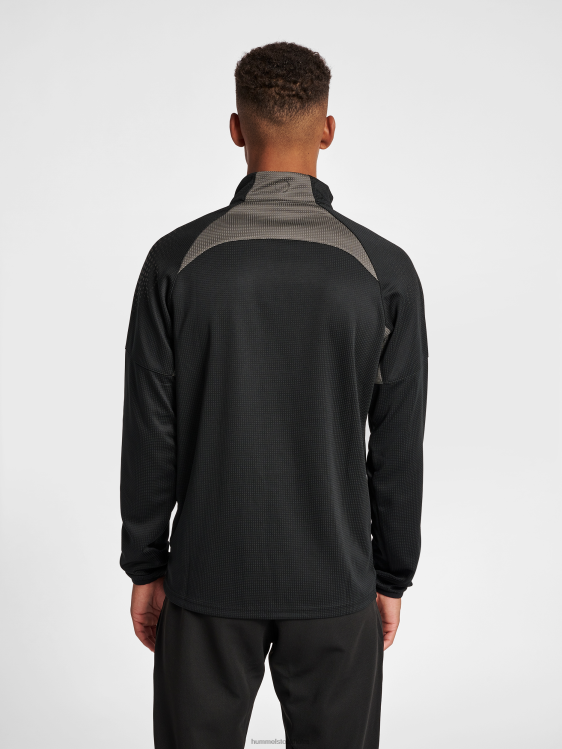 se Hummel män hmllead pro halv zip LL40V1263 \"jacka med halv dragkedja\"