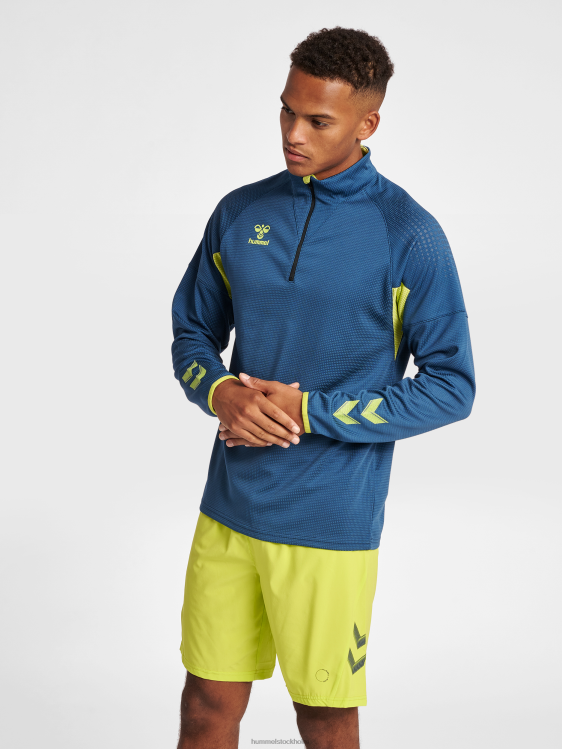 se Hummel män hmllead pro halv zip LL40V1293 "jacka med halv dragkedja"