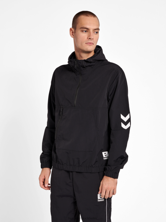 se Hummel män hmllgc walter wov halfzip LL40V1352 \"vävd jacka med halv dragkedja\"