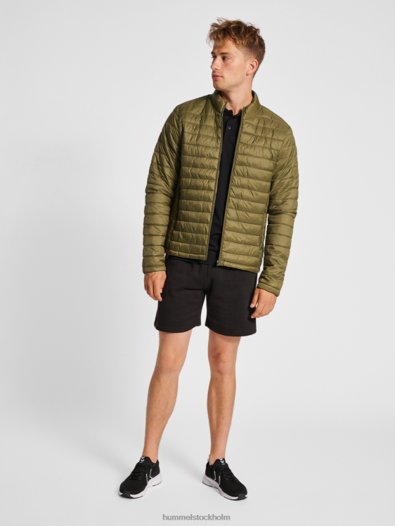 se Hummel män hmlröd quiltad jacka LL40V895 \"quiltad jacka\"