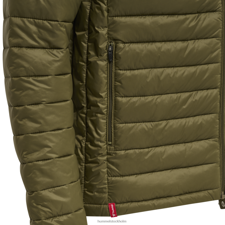 se Hummel män hmlröd quiltad jacka LL40V895 \"quiltad jacka\"