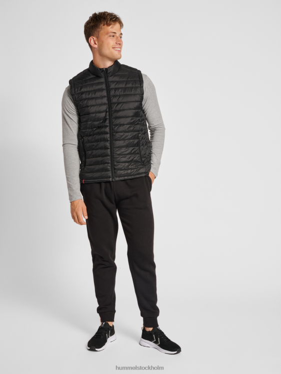 se Hummel män hmlröd quiltad väst LL40V506 \"quiltad gilet\"
