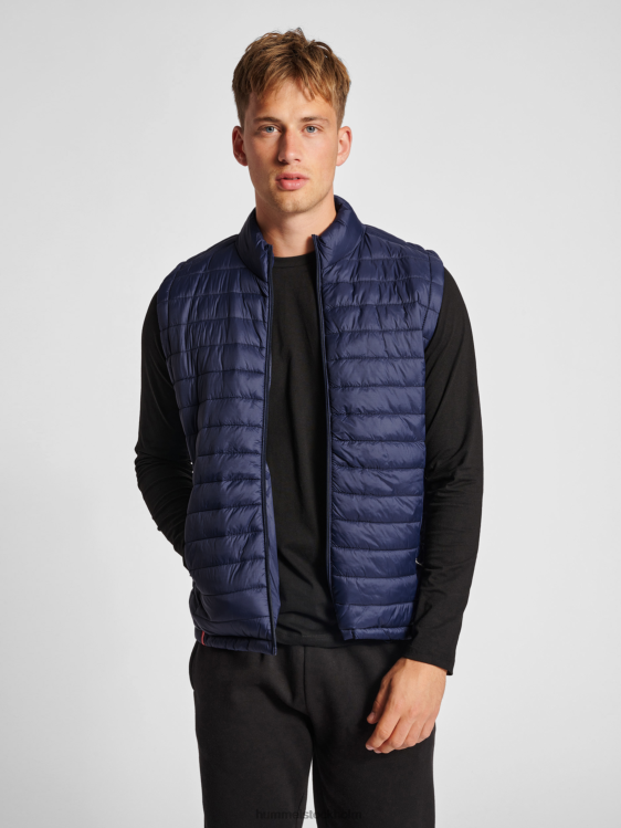 se Hummel män hmlröd quiltad väst LL40V516 "quiltad gilet"