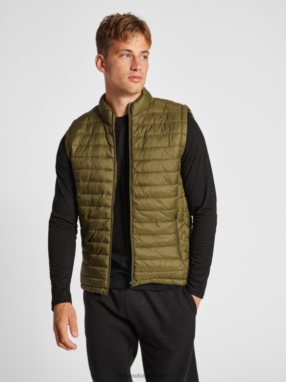 se Hummel män hmlröd quiltad väst LL40V590 "quiltad gilet"
