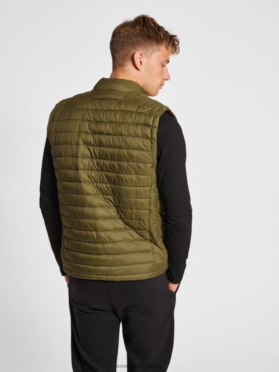 se Hummel män hmlröd quiltad väst LL40V590 \"quiltad gilet\"