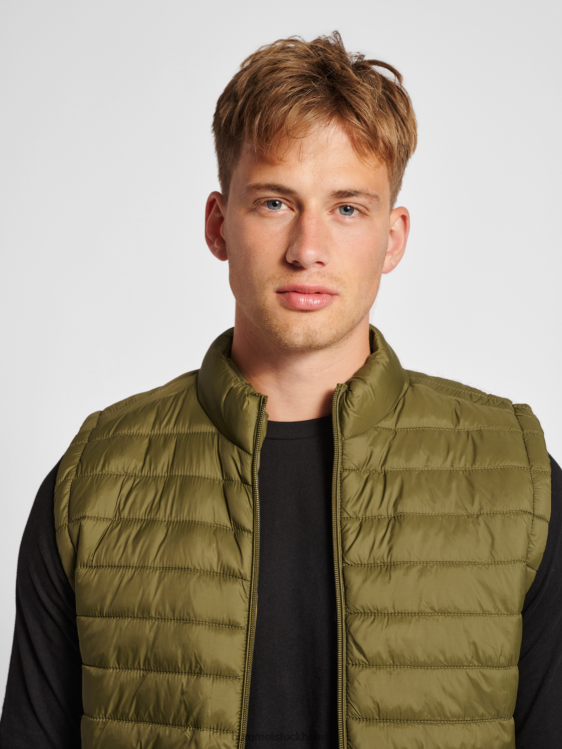 se Hummel män hmlröd quiltad väst LL40V590 \"quiltad gilet\"