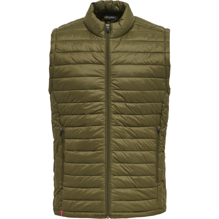se Hummel män hmlröd quiltad väst LL40V590 \"quiltad gilet\"