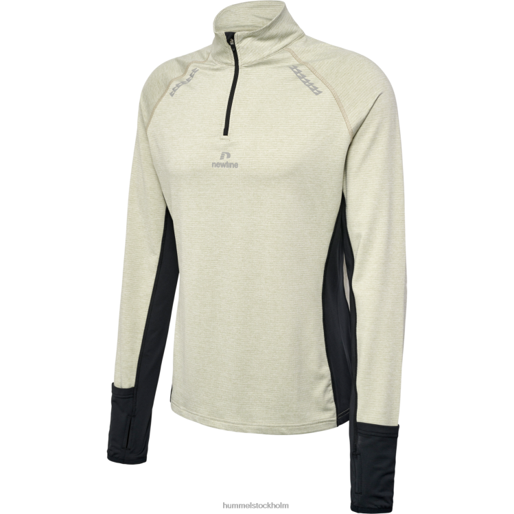 se Hummel män nwlmesa 1/2 zip l/s LL40V172 \"jacka med halv dragkedja\"
