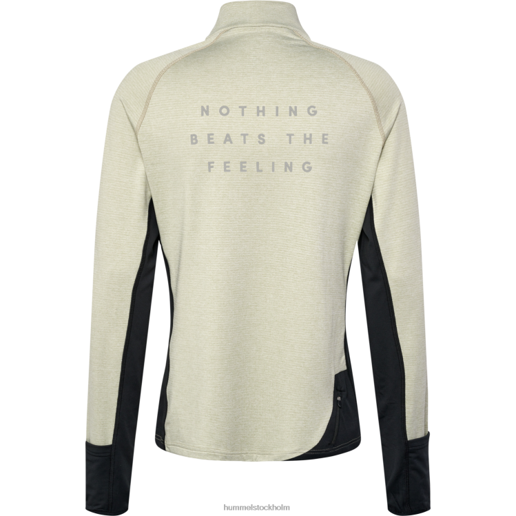 se Hummel män nwlmesa 1/2 zip l/s LL40V172 \"jacka med halv dragkedja\"