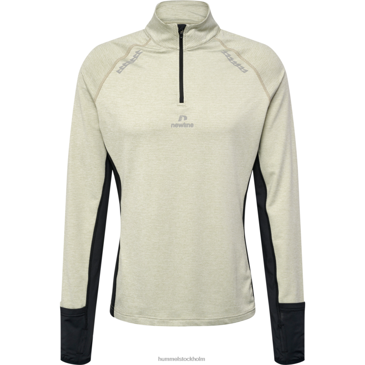 se Hummel män nwlmesa 1/2 zip l/s LL40V172 \"jacka med halv dragkedja\"