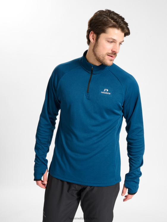 se Hummel män nwlphoenix 1/2 zip l/s LL40V157 "jacka med halv dragkedja"