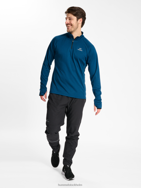 se Hummel män nwlphoenix 1/2 zip l/s LL40V157 \"jacka med halv dragkedja\"