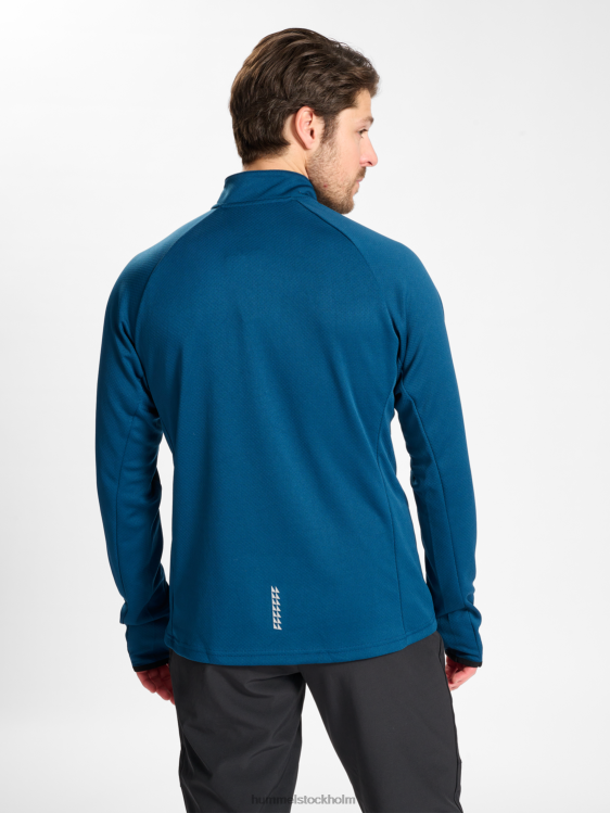 se Hummel män nwlphoenix 1/2 zip l/s LL40V157 \"jacka med halv dragkedja\"