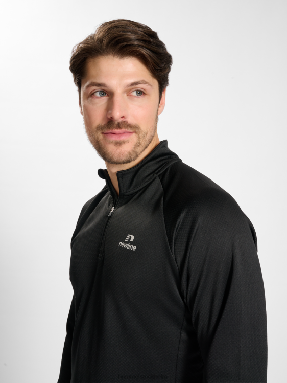 se Hummel män nwlphoenix 1/2 zip l/s LL40V170 \"jacka med halv dragkedja\"