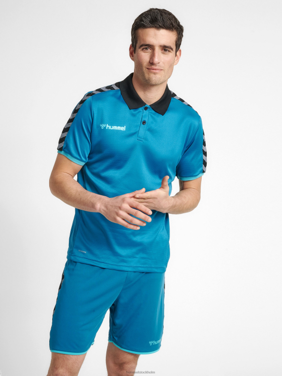 se Hummel män autentisk funktionell polo LL40V1442 "jersey pikétröja"