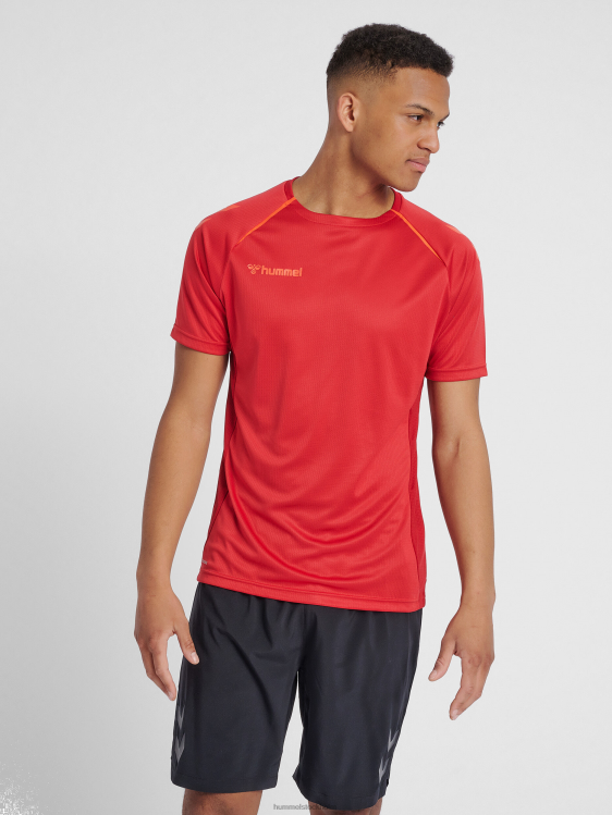 se Hummel män hmautentic pro jersey s/s LL40V1478 "jersey t-shirt"