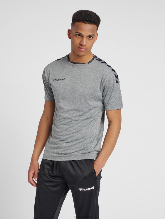 se Hummel män hmautentisk poly jersey s/s LL40V1398 "sporttröja med chevrons"