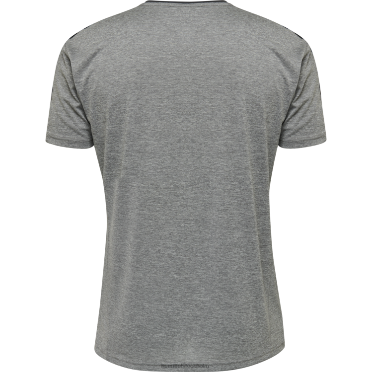 se Hummel män hmautentisk poly jersey s/s LL40V1398 \"sporttröja med chevrons\"
