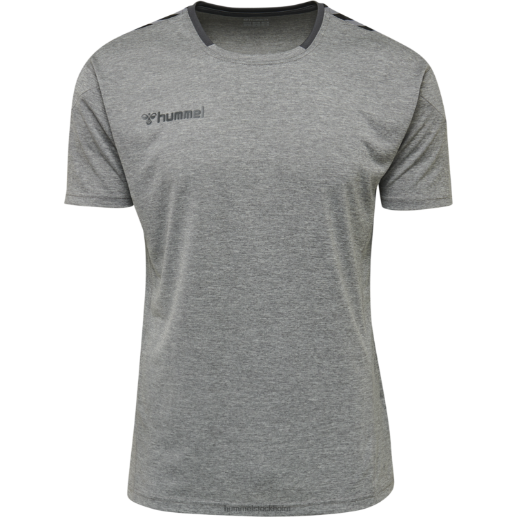 se Hummel män hmautentisk poly jersey s/s LL40V1398 \"sporttröja med chevrons\"